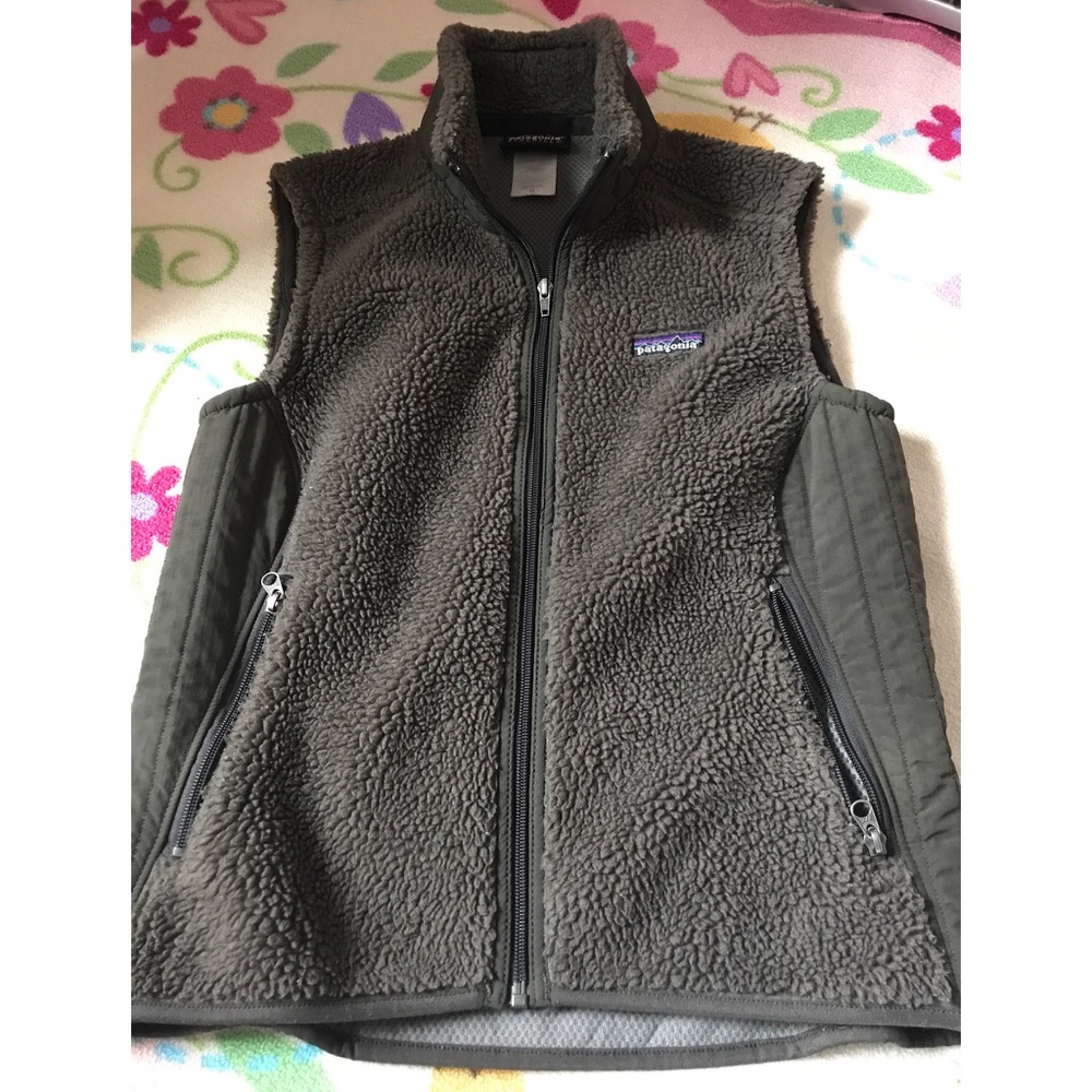 Brown Patagonia Women's Fleece Vest - sz. M